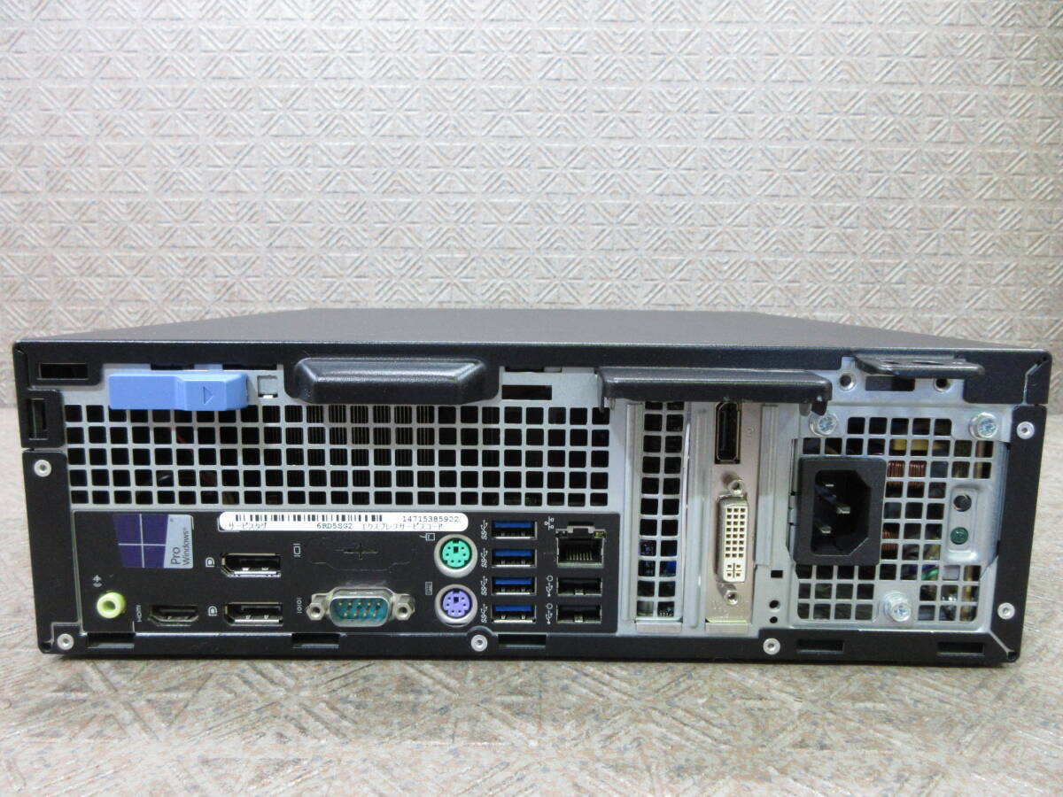 DELL Precision 3420 Workstation (Win11認証済み) / Xeon E3-1225v5 3.30GHz / SSD 512GB / 16GB / Quadro k420 / No.S153_画像3