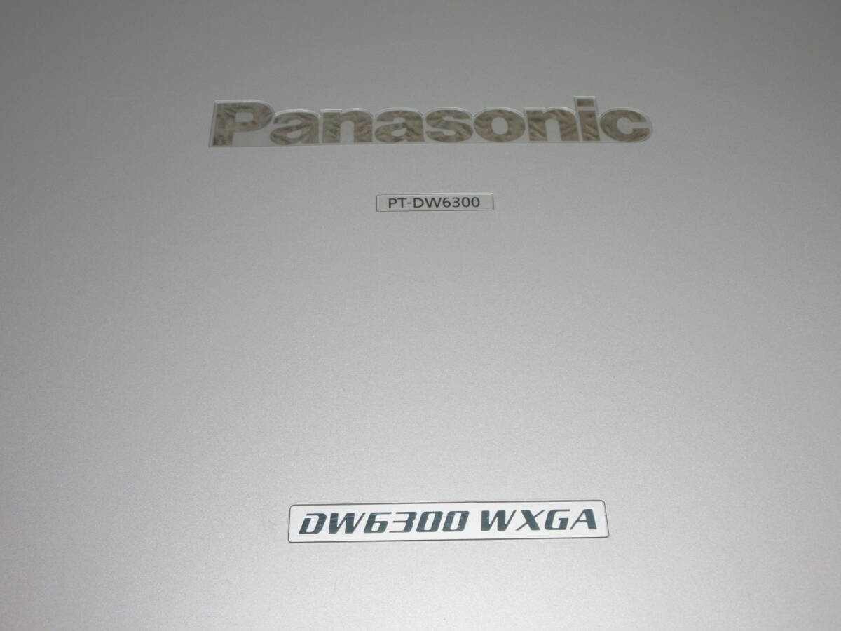 Panasonic / 6000lm DLPプロジェクター / PT-DW6300S / リモコン Panasonic / 6000lm DLPプロジェクター / PT-DW6300S / リモコン