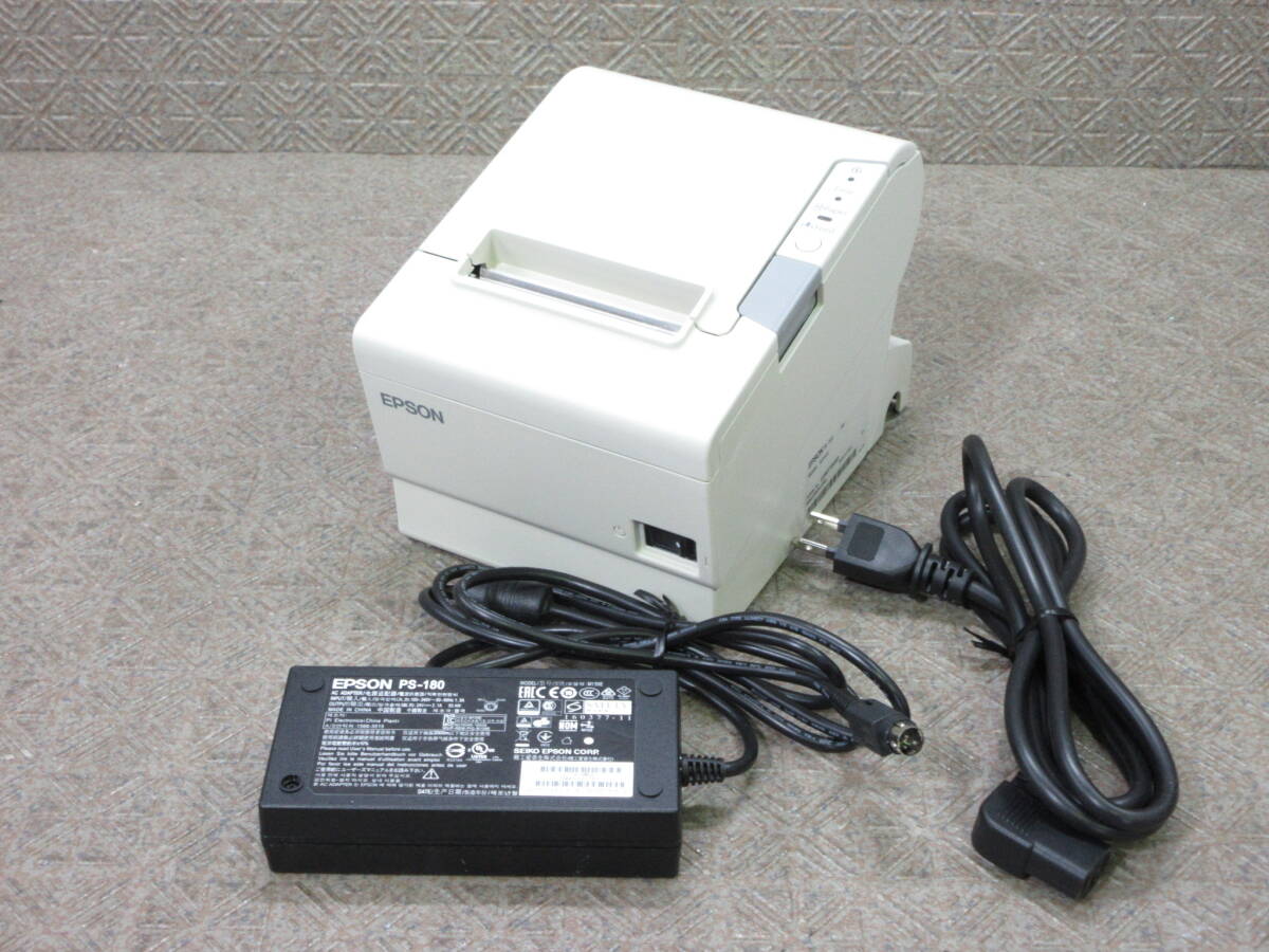 EPSON / サーマルプリンタ TM-T88Ⅴ M244A / USB / 用紙幅80mm / レシートプリンタ / No.T391_画像1