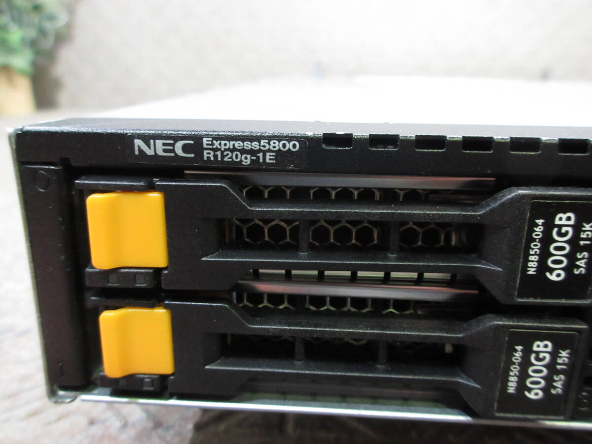 【※HDD無し】【NEC Express5800/R120g-1E】Xeon E5-2609v4 1.70GHz / mem 16GB / RAID MR9362-8i / DVD-ROM / No.S037_画像5