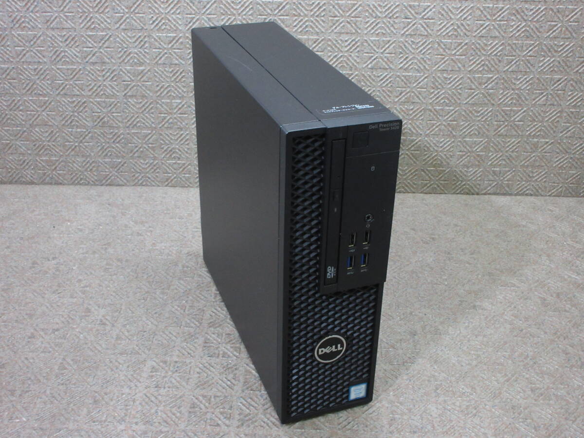 DELL Precision 3420 Workstation (Win11認証済み) / Xeon E3-1225v5 3.30GHz / SSD 512GB / 16GB / Quadro k420 / No.S190の画像1