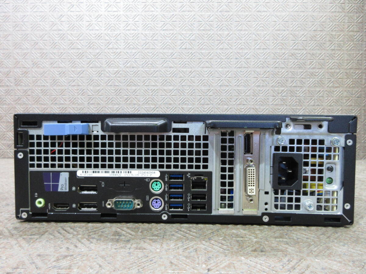 DELL Precision 3420 Workstation (Win11認証済み) / Xeon E3-1225v5 3.30GHz / SSD 512GB / 16GB / Quadro k420 / No.S207の画像3