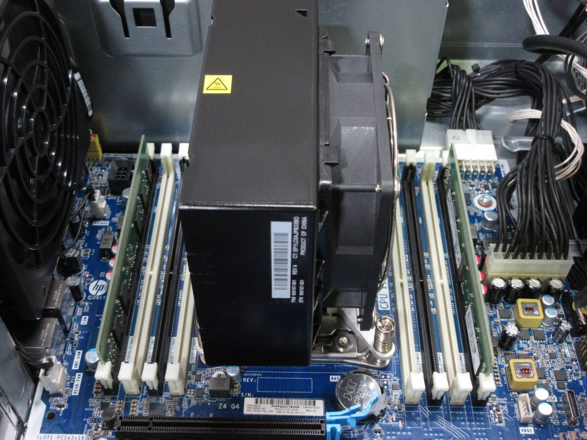 【※ストレージ、グラフィックボード無し】HP Z4 G4 Workstation / Xeon W-2123 3.60GHz / 16GB / DVD-ROM / No.T340の画像6