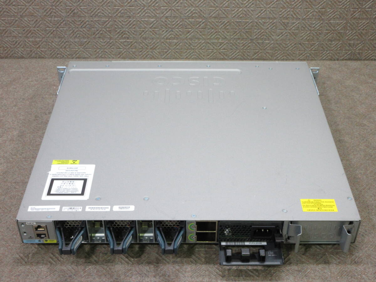 Cisco / Catalyst 3850 Series / WS-C3850-24T-L V07 / Version 03.07.05E / No.T808の画像3
