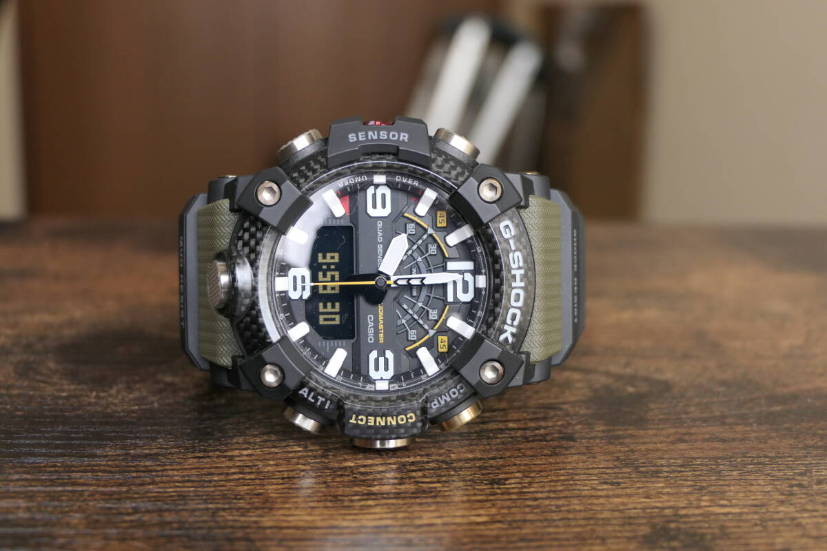 極美品 箱説タグ付G-SHOCK GG-B100-1A3JF MUDMASTEマッドマスター _画像2