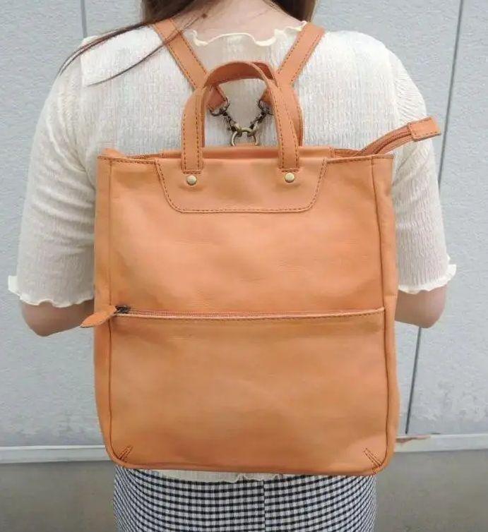  new goods 18800 jpy *3WAY rucksack * hand shoulder bag cow leather A4