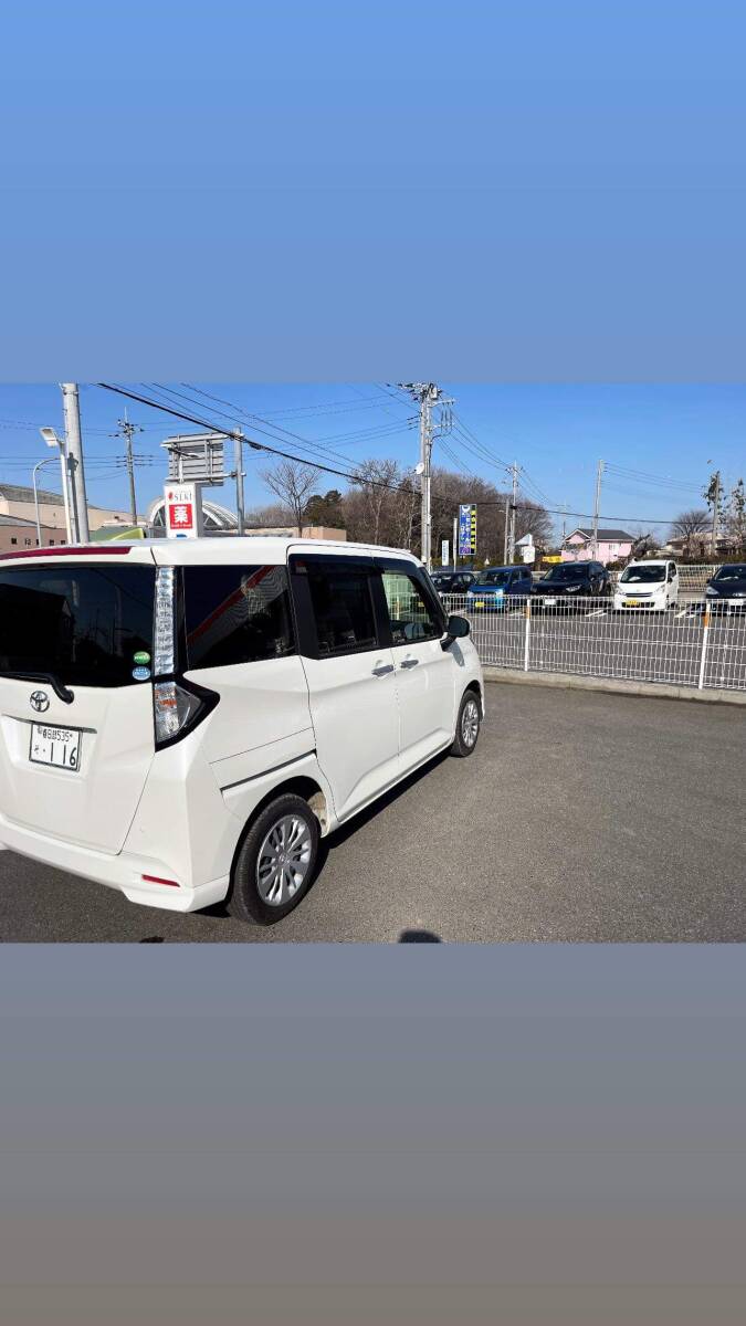  売り切れ！トヨタ TANK GＳグレード　無事故デイーラー車34534KM 車検: 1年半エアコン　両側電動スライドドア純正ナビバックカメラETCなど_画像3