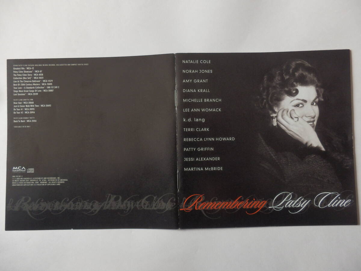 CD/VA/カントリー/Remembering- Patsy Cline/Natalie Cole/Norah Jones/Amy Grant/Diana Krall/Michelle Branch/Terri Clark/k.d.lang 他_画像10