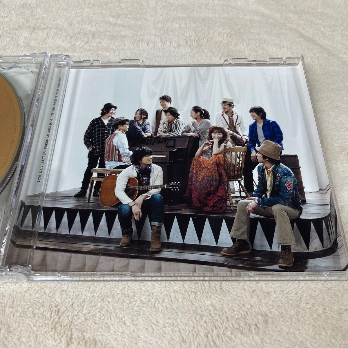 【CD・DVD】福耳　ＬＯＶＥ＆ＬＩＶＥ ＬＥＴＴＥＲ （初回生産限定盤） （ＤＶＤ付） 福耳