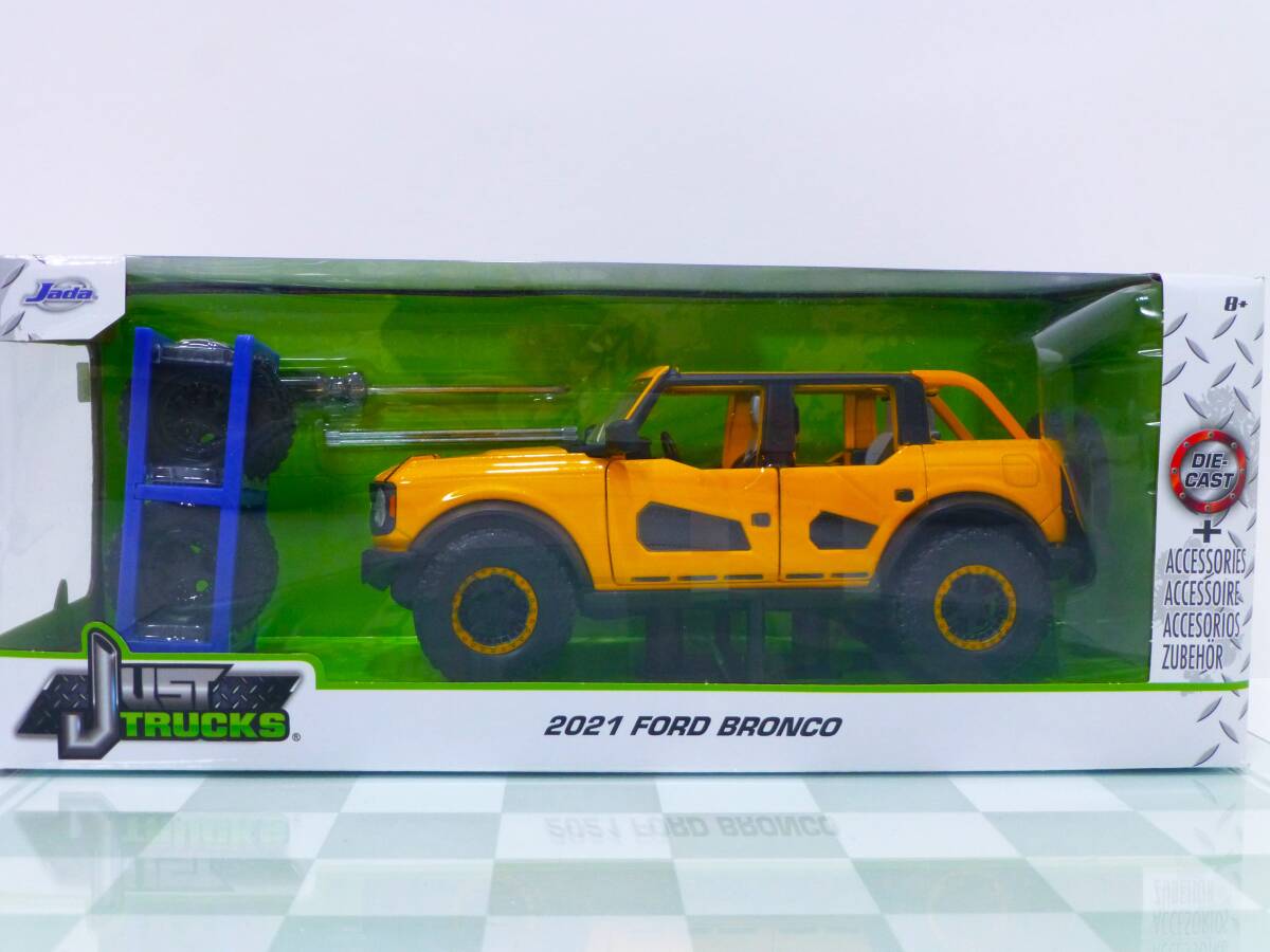□JADA TOYS 1/24 2021 FORD BRONCO YELLOW□フォード ブロンコ - Jada Toys □JADA TOYS 1/24 2021 FORD BRONCO YELLOW□フォード ブロンコ - Jada Toys