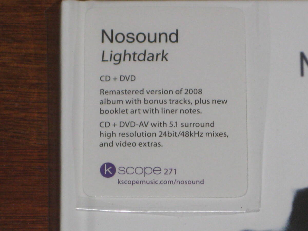 NOSOUND ノーサウンド/ LIGHTDARK 2014年発売 CD+DVD 輸入盤_画像2