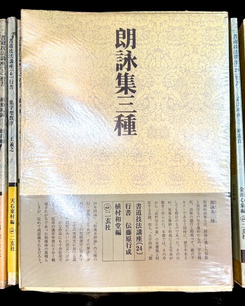 書道技法講座 二玄社 33冊 木簡/孔子廟/王羲之 教本 中国 書道 金石 書画 石刻 法帖 法書 古書 古本 20240310-2_画像2