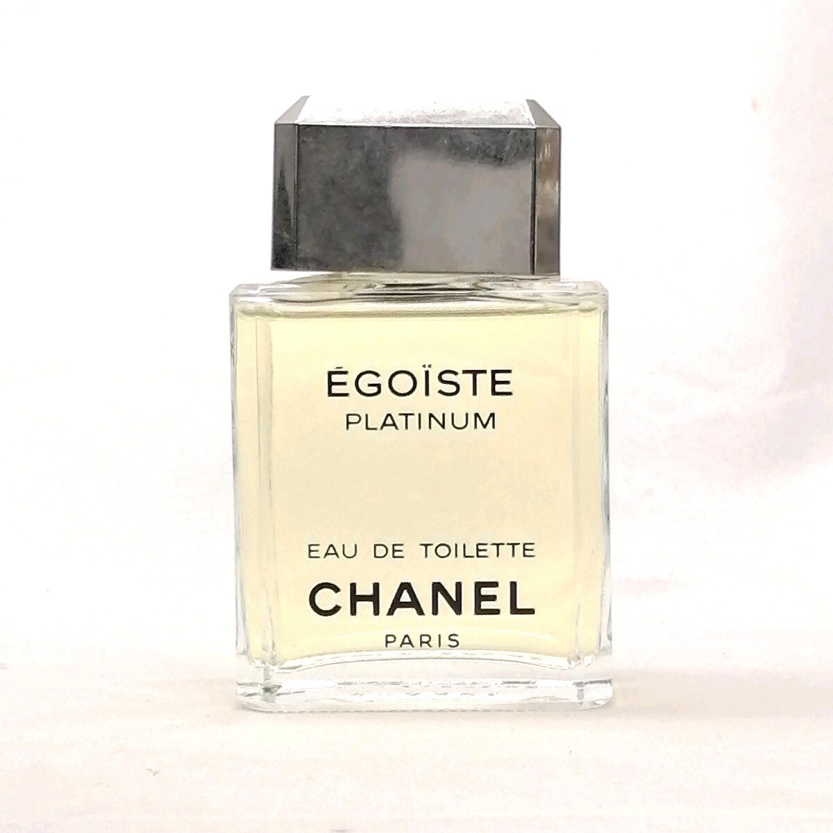 454 Φ 【 75ml ほぼ満タン 】 CHANEL EGOISTE PLATIUNM シャネル エゴイスト プラチナム EDT オードトワレ BT ボトル 香水 フレグランス _画像1