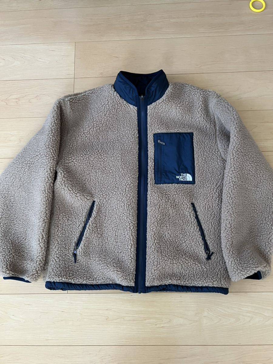 THE NORTH FACE リバーシブルエクストリームパイルジャケット（ユニセックス）　Reversible Extreme Pile Jacket レトロX ネイビー _画像1