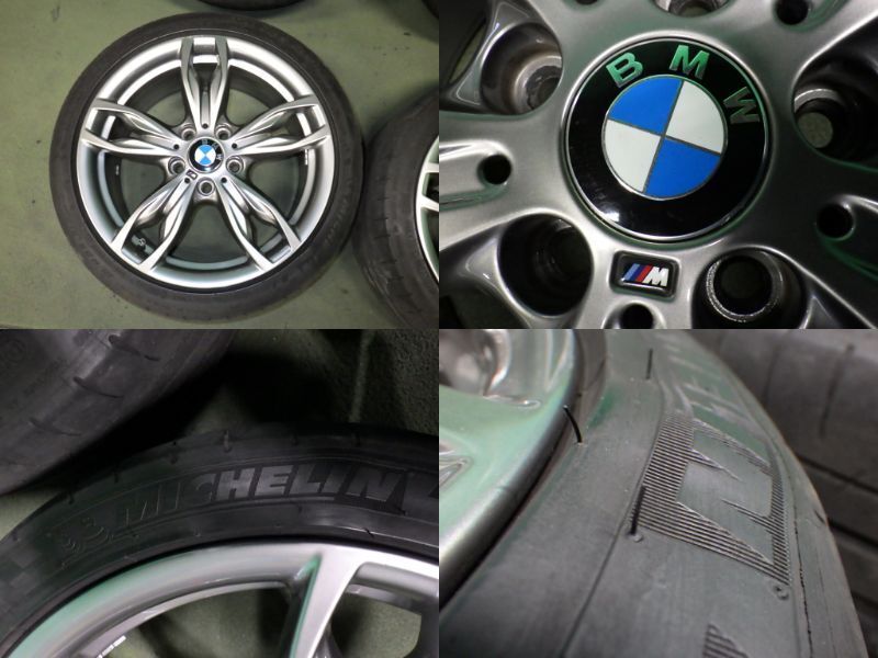 BMW F20 Mスポーツ 18インチ 7.5J 8J PCD120 5穴 アルミホイール M135i等 1シリーズの画像2