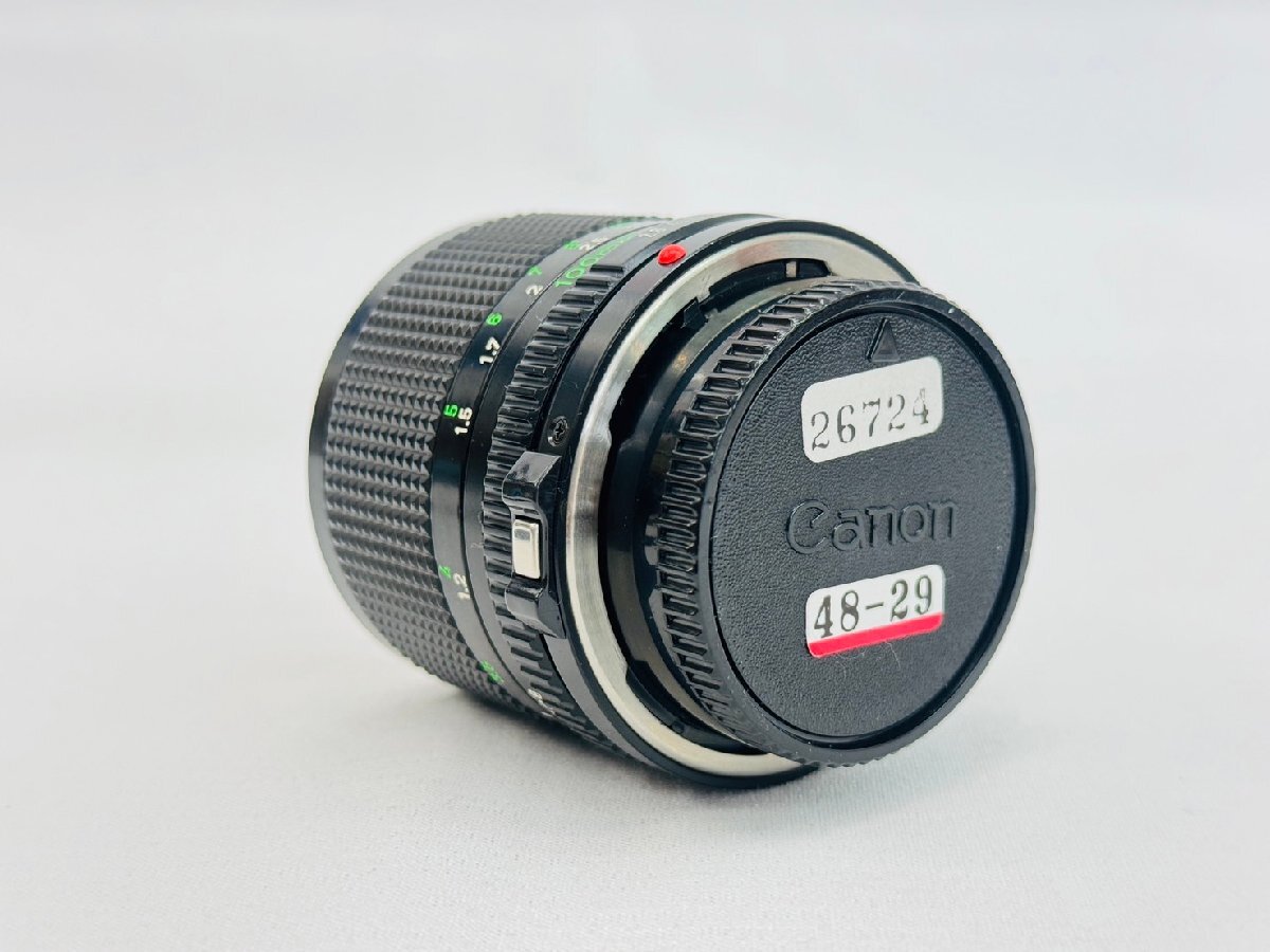 Canon キャノン レンズ FD 100mm f2.8 一眼レフカメラ 単焦点 キャップ_画像5