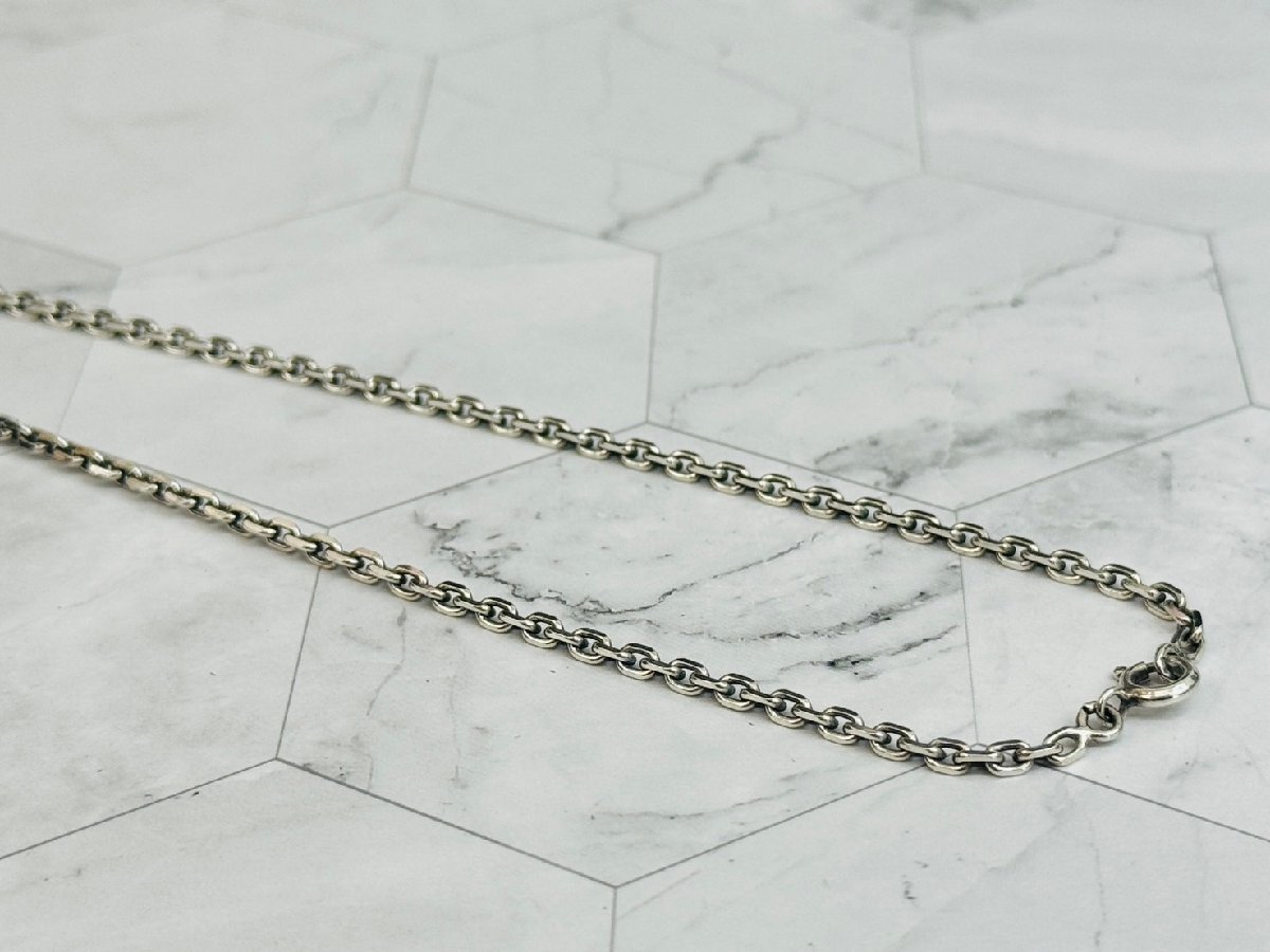 CHANEL シャネル シルバー ネックレス 925 Sterling クローバー ユニセックス アクセサリー_画像5