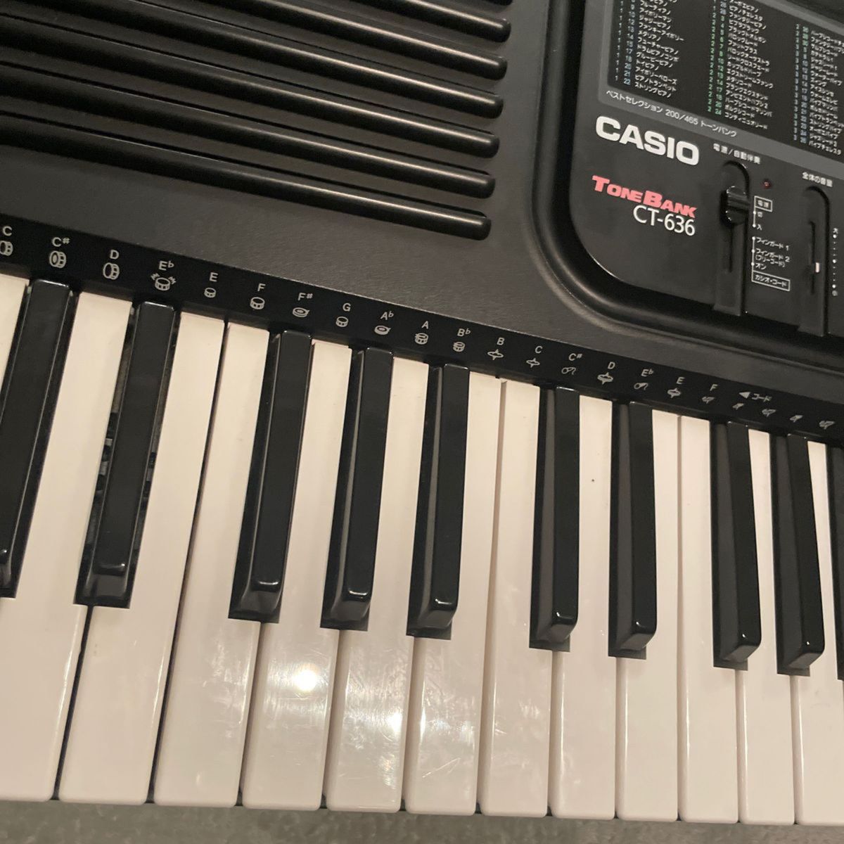 お写真要確認】CASIO CT-636 アダプター無し 電池式 カシオ お写真要確認】CASIO CT-636 アダプター無し 電池式 カシオ
