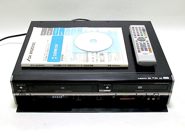 VHS→DVDダビング DVDレコーダー DVHR-D250 動作品　保証なし
