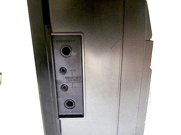  sharp radio-cassette GF-318SB operation goods guarantee none (K1)
