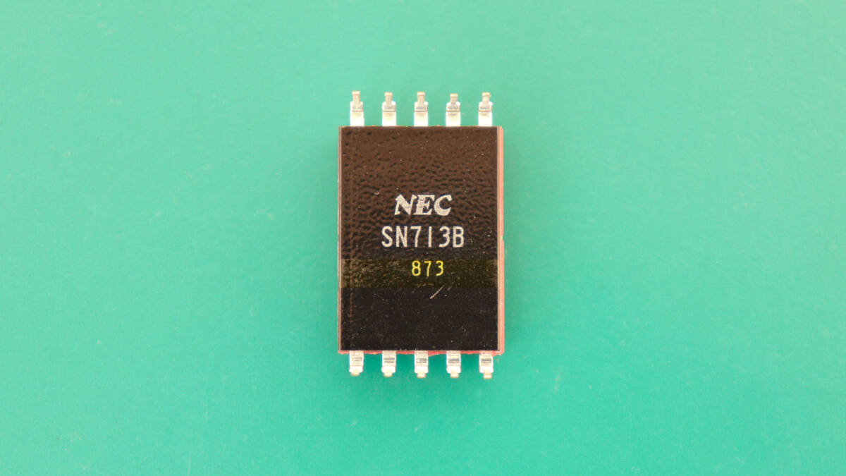 NEC 7セグメントLED SN713B (8個セット)　アノードコモン TK-80 TK-85_画像2