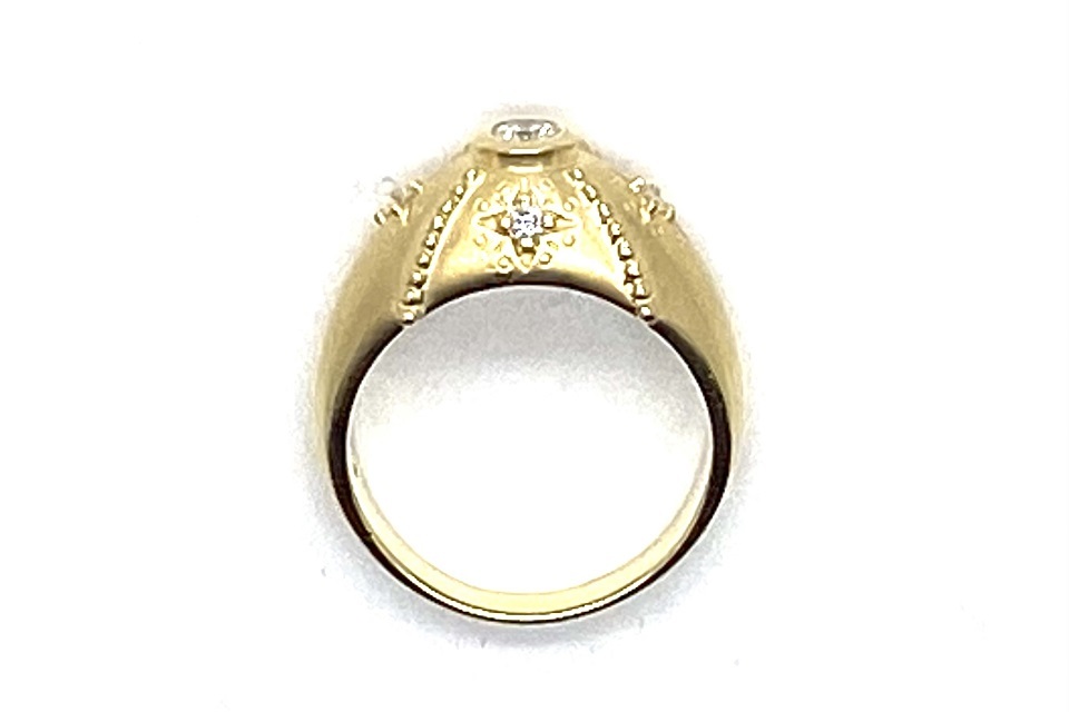 MIKIMOTO[ Mikimoto ] K18 кольцо с бриллиантом NO.48105-B