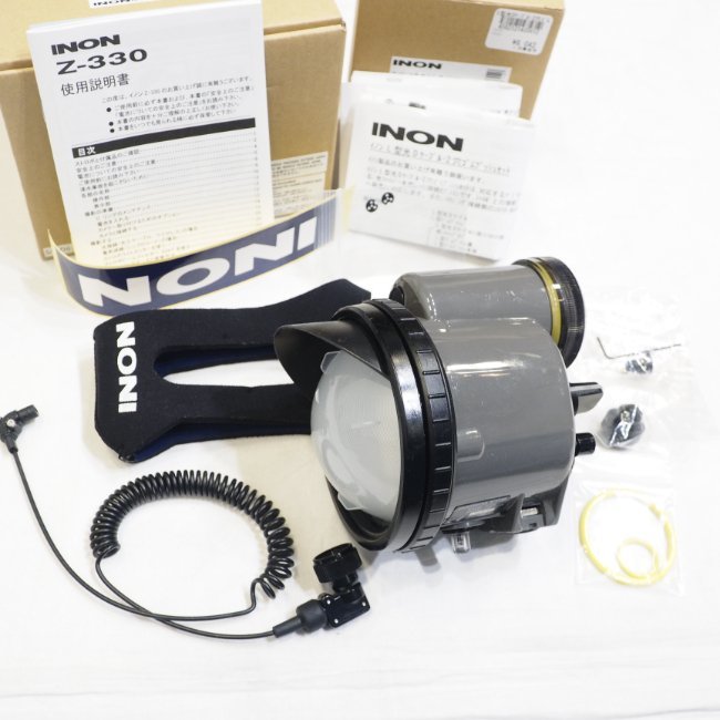 Yahoo!オークション - INON 水中ストロボ Z-330 光Dケーブル付 Yahoo!オークション - INON 水中ストロボ Z-330 光Dケーブル付