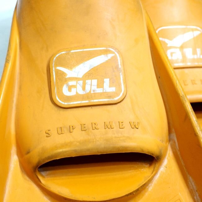 GULL スーパーミュー サイズM フルフットフィン 定価21,000円の画像9