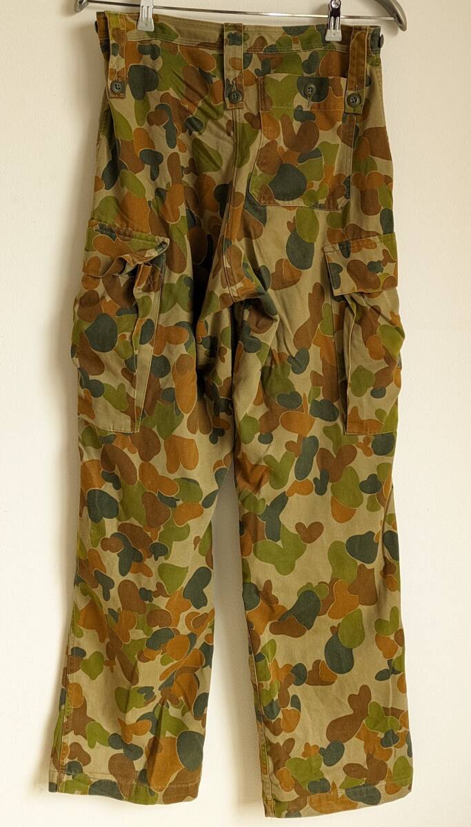  Australia army genuine article the truth thing military pants camouflage pattern camouflage Vintage field pants Vintage old clothes cargo pants rare 