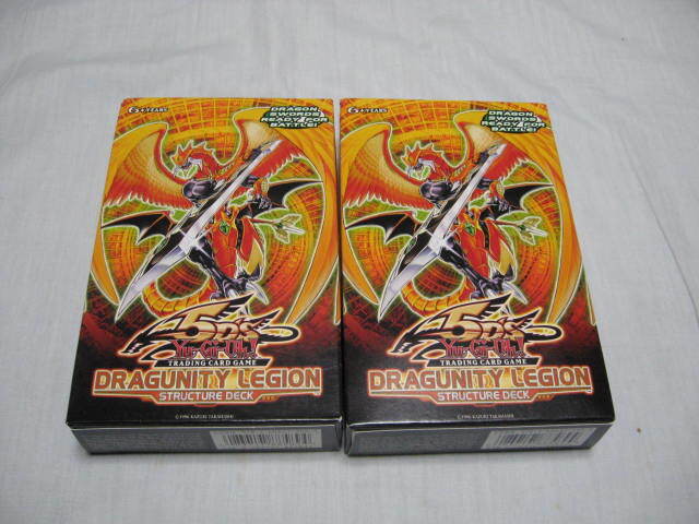 〇　英語版　Yu-Gi-Oh　５Ds DragunityLegion１ｓｔEDITION Strycture Deck　〇_画像1