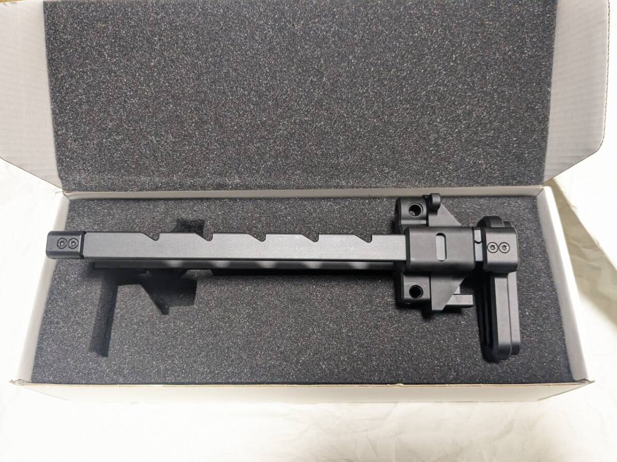  Bow master VFC Umarex H&K MP5K 対応 B&T タイプ5ポジション リトラクタブル ストック / GBBR MP5 ガスブローバック_画像4