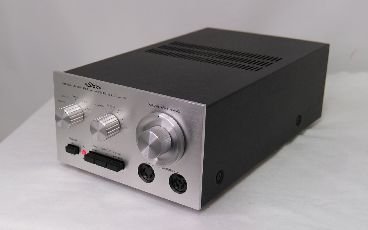 【ジャンク品】◆『STAX　SRA-10S』◆スタックス　SRA-10S　ヘッドホンアンプ　出力確認できず！_画像9