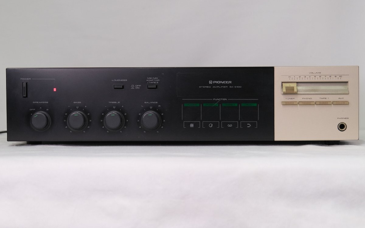 【ジャンク品】希少品◆『PIONEER SA-5100』◆パイオニア プリメインアンプ！ の画像1