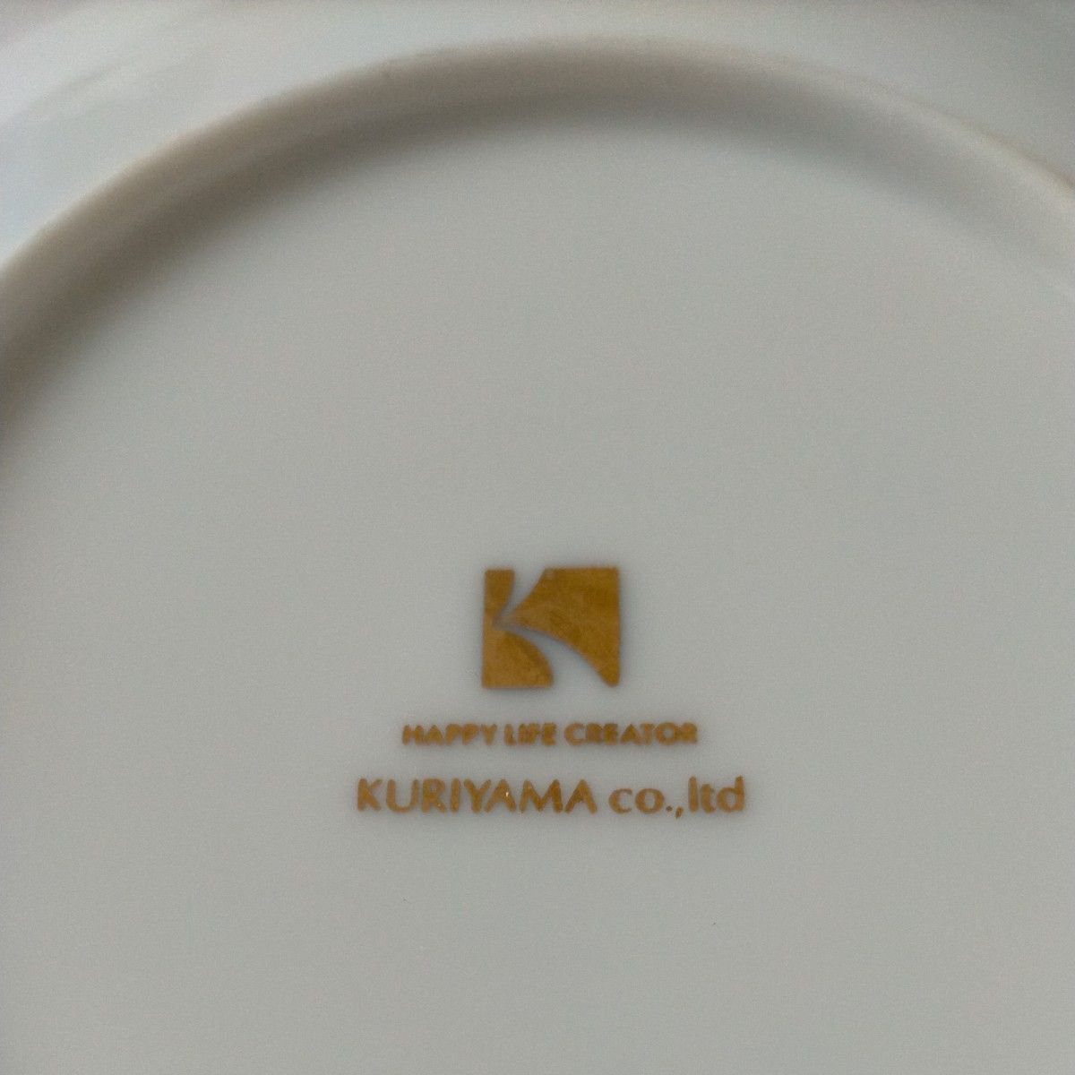 ケーキ皿 4枚 KURIYAMA製 未使用品