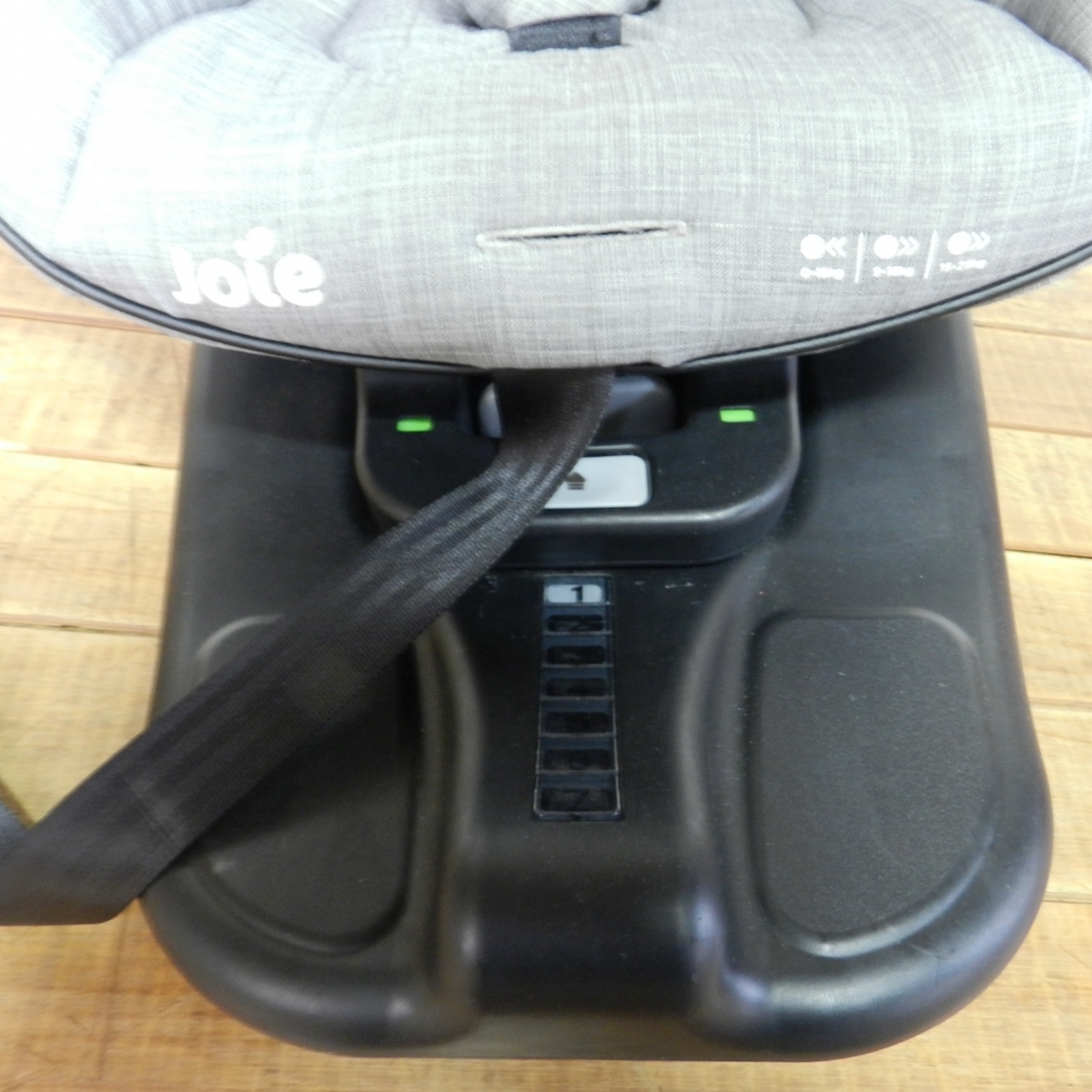 A411★JOIE stages ISOFIX チャイルドシート I1507　グレー系　3/15★S_画像4