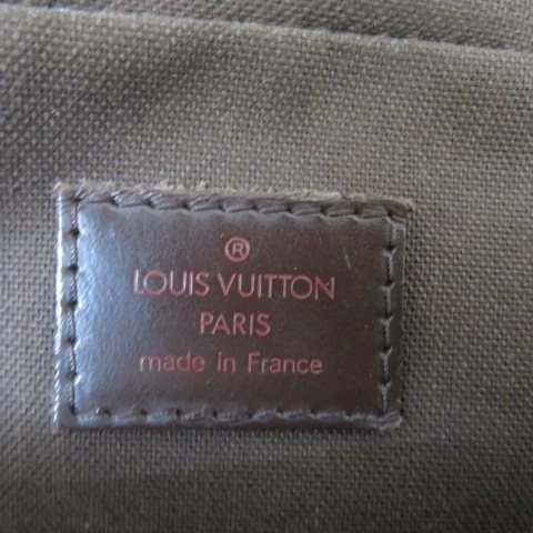 H411★LOUIS VUITTON ルイ・ヴィトン ダミエ オラフ MI0097 ショルダーバッグ 2/7★A_画像6