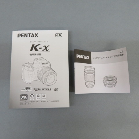 RKO312★PENTAX/ペンタックス　デジタル一眼レフ　K-X 未使用★A_画像7