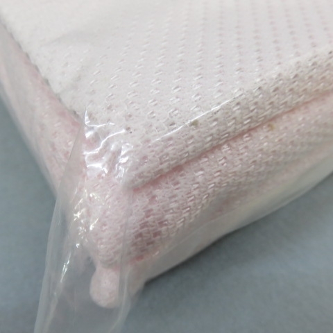 S151★レースカーテン 100×198ｃｍ 4枚セット+おまけ 薄ピンク 未使用 2/22★Aの画像5