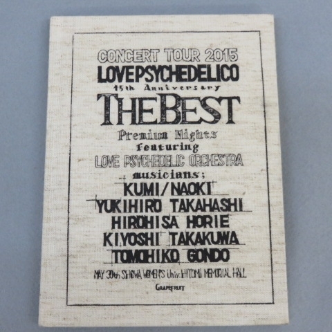 C921★2CD LOVE PSYCHEDELICO 15th ANNIVERSARY TOUR THE BEST LIVE 通常盤 3/11★F_画像1