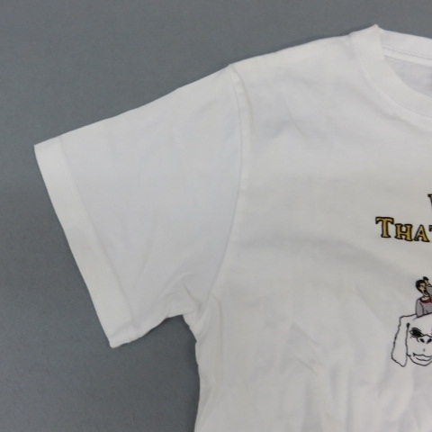 YA01*NAIJEL GRAPH × Ray BEAMS print T-shirt white series 3/21*A
