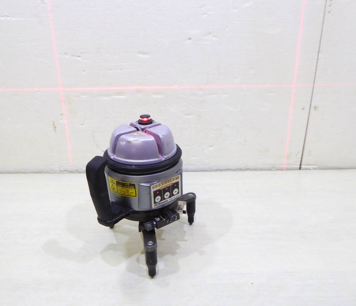 即日発送!!Rizumu ロボライン CP-S81 測量機器 レーザー墨出器（水平ライン360°、たち墨ライン4本、地墨点、鉛直）_画像4