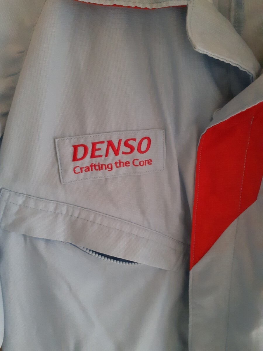 デンソー DENSO 春～秋用 半袖作業服 4Lサイズ 使用回数1回の美品の画像3