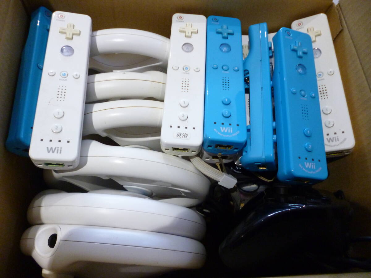 任天堂 NINTENDO Wii リモコン　ハンドル　コントローラー　まとめ売り_画像10