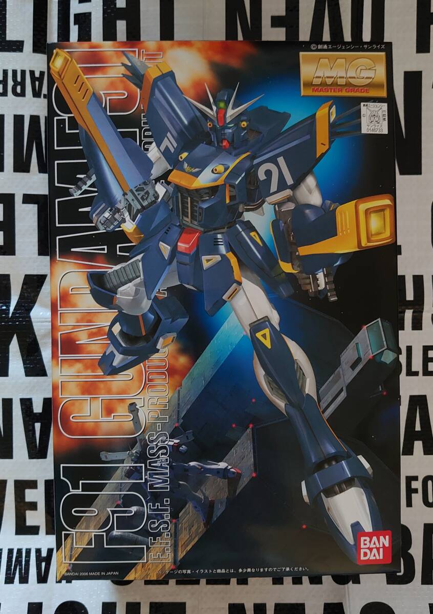 【中身未開封】 MG F91 「ガンダムF91 (ハリソン・マディン専用機)」 1/100 マスターグレードモデル_画像1