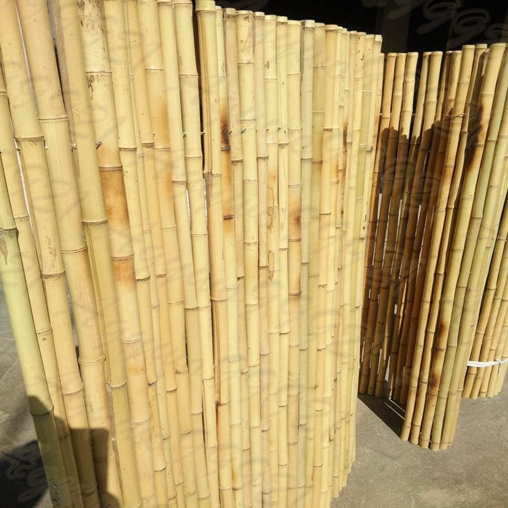  натуральный бамбук частный экран бамбук . средний двор. внешний вид . способ цинк металлизированный металлический линия подключение структура . сад, терраса, балкон (Size : 1.5x2.5m)