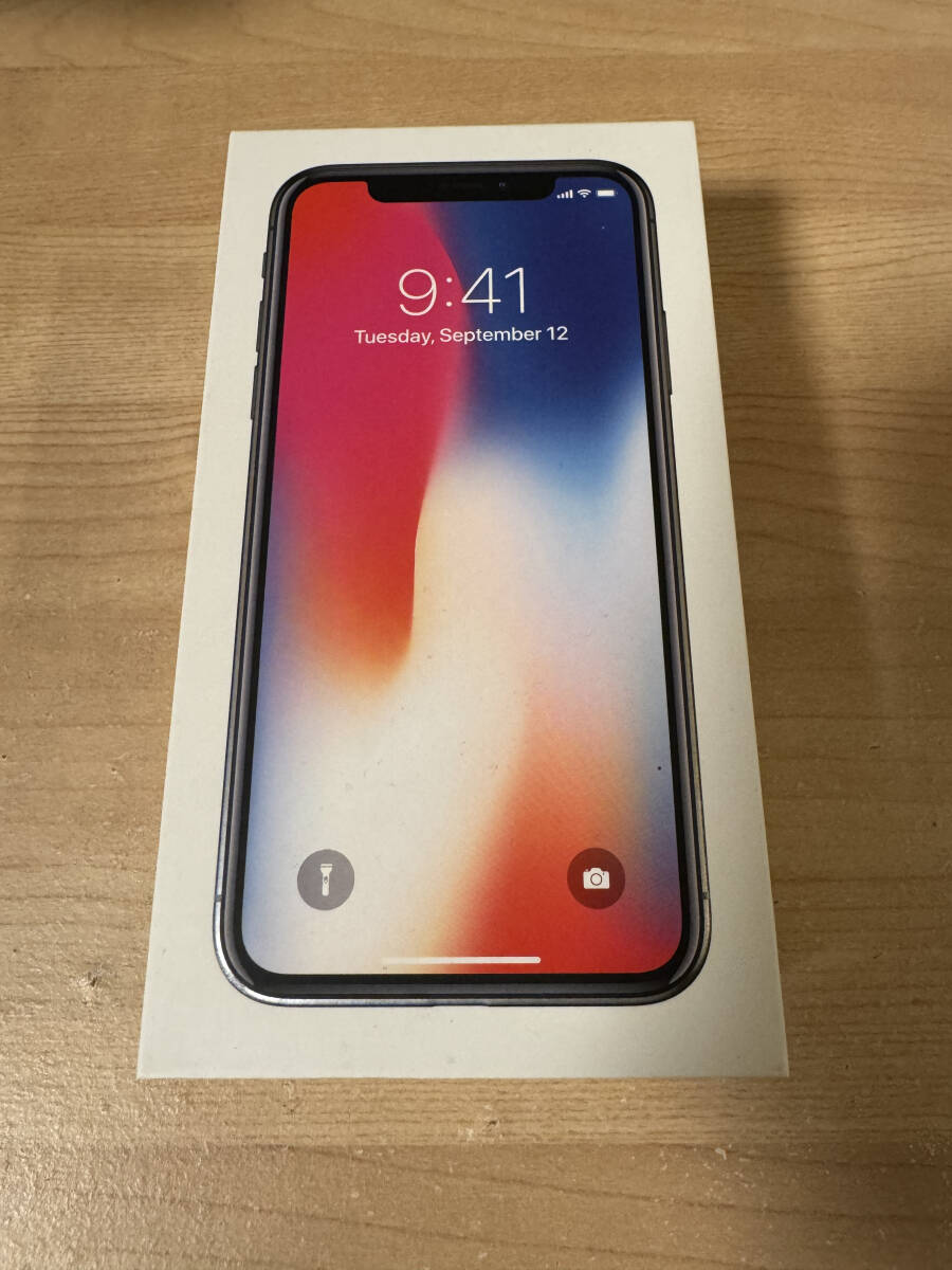 IphoneX 256GB Apple アイフォン10 急速充電コード付き