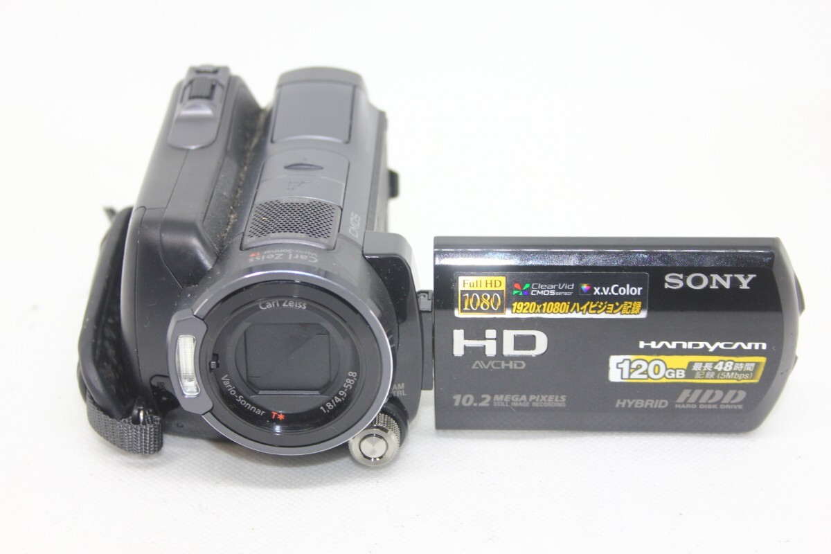 ソニー SONY デジタルハイビジョンビデオカメラ Handycam (ハンディカム) HDR-SR12 (HDD120GB) #0093-886_画像1