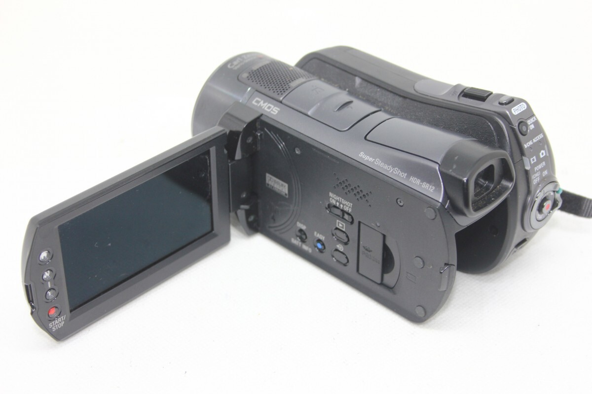 ソニー SONY デジタルハイビジョンビデオカメラ Handycam (ハンディカム) HDR-SR12 (HDD120GB) #0093-886_画像2