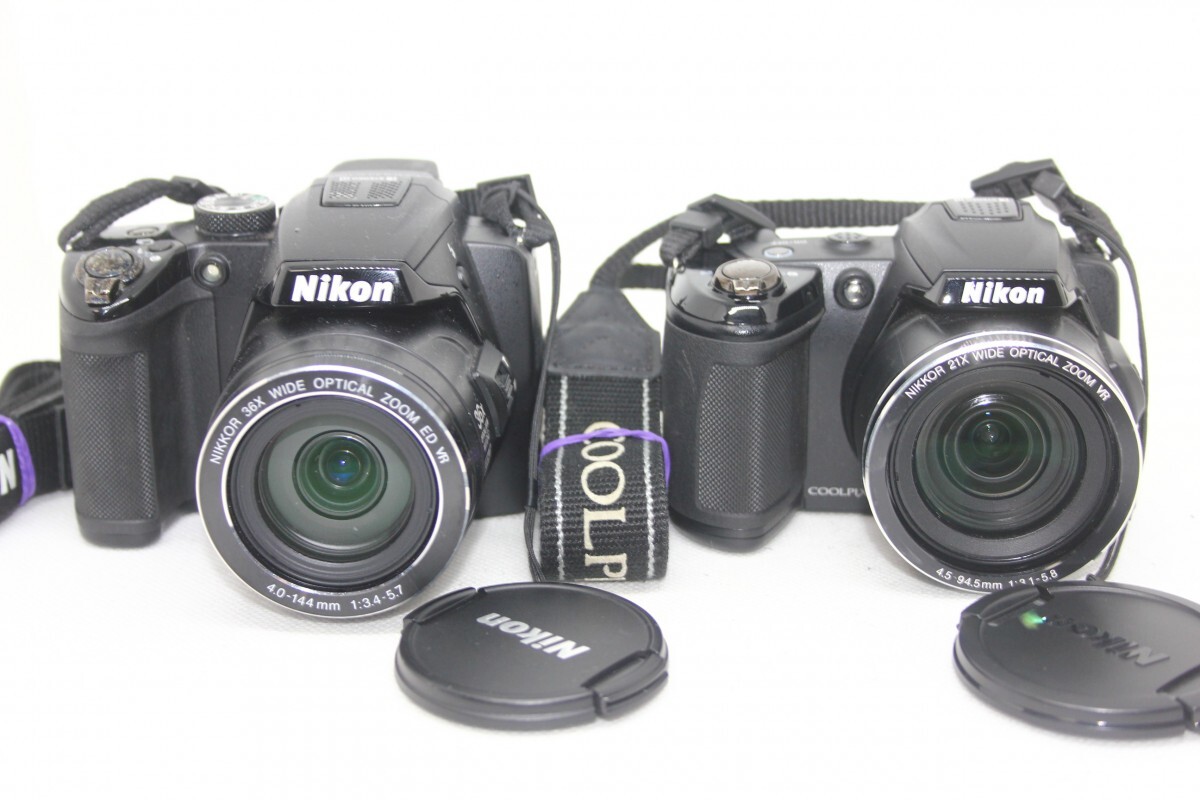 【カメラ2台まとめ売り】Nikon P500 / L120 #0093-896