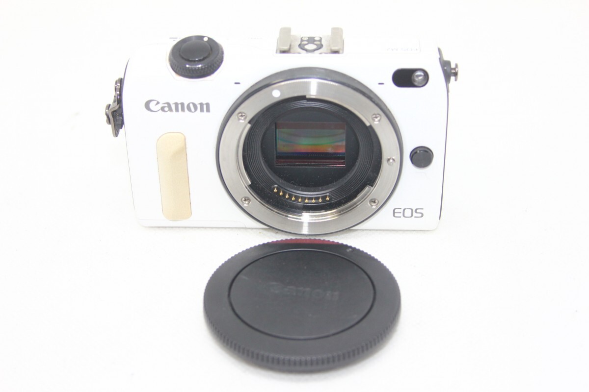 Canon ミラーレス一眼カメラ EOS M2(ホワイト) EOSM2WH-WLK ボディ #0093-910